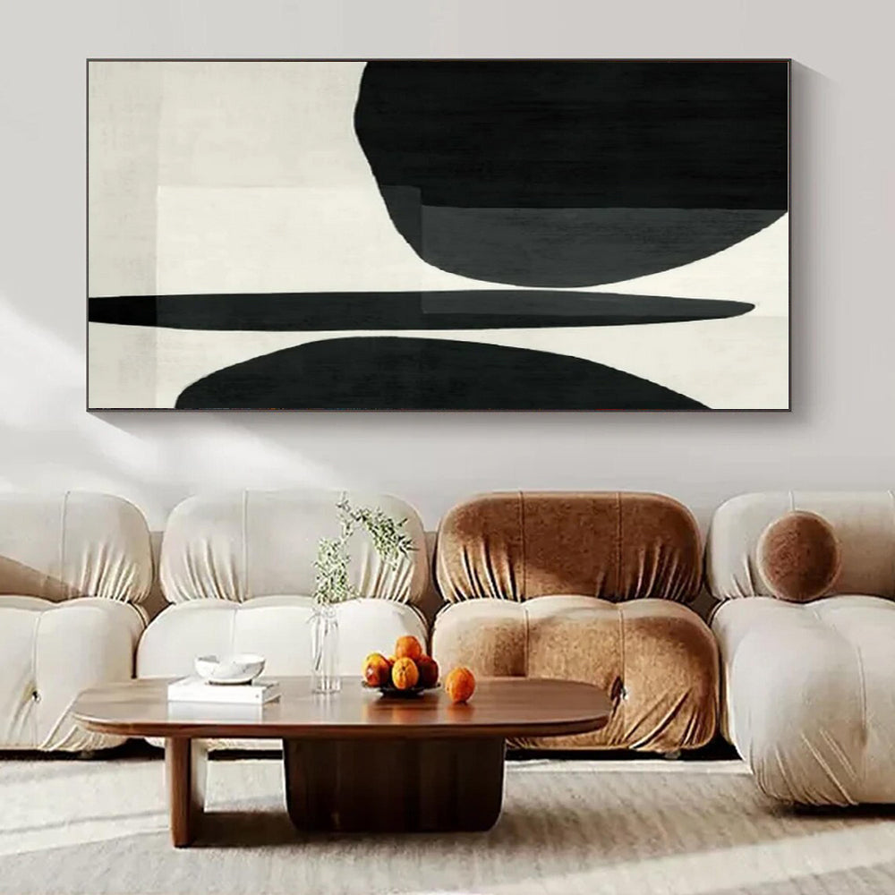 Oversized Custom Hand-Painted Abstract Mural for Bedroom & Hotel Game Rooms LargeART1447