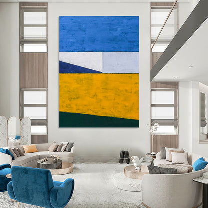 Artisan - Crafted Textured Canvas Abstract for Dining Room & Bedroom DKH1096