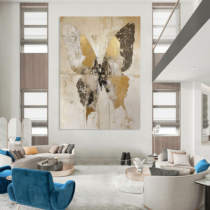 Vast Hand-Painted Abstract Art for Bar & Entertainment Room LargeART2206