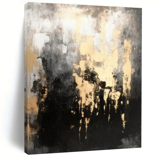 Extra-Huge Contemporary Abstract Painting for Wedding Venue Ceremony Aisles