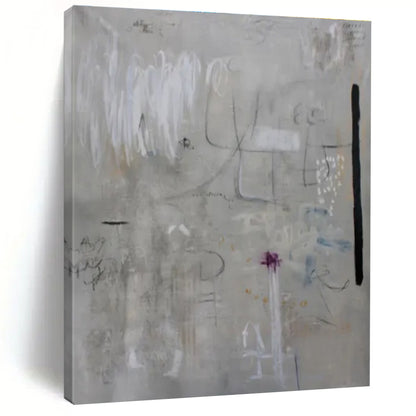 Hand-Painted Personalized Abstract Mural for Living Room & Office