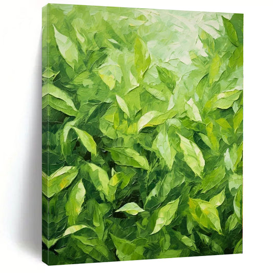 Large Abstract Canvas for Pantry Shelf Areas - Commissioned Acrylic on Canvas