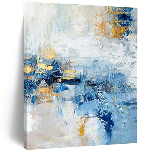 Huge Hand-Finished Abstract Painting for Luxury Residences LargeART0643