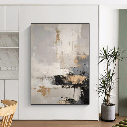 Super-Sized Modern Abstract Canvas for Virtual Event Backdrops