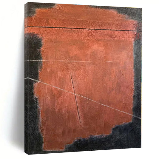 Hand-Painted Personalized Abstract Canvas for Office Finance Teams