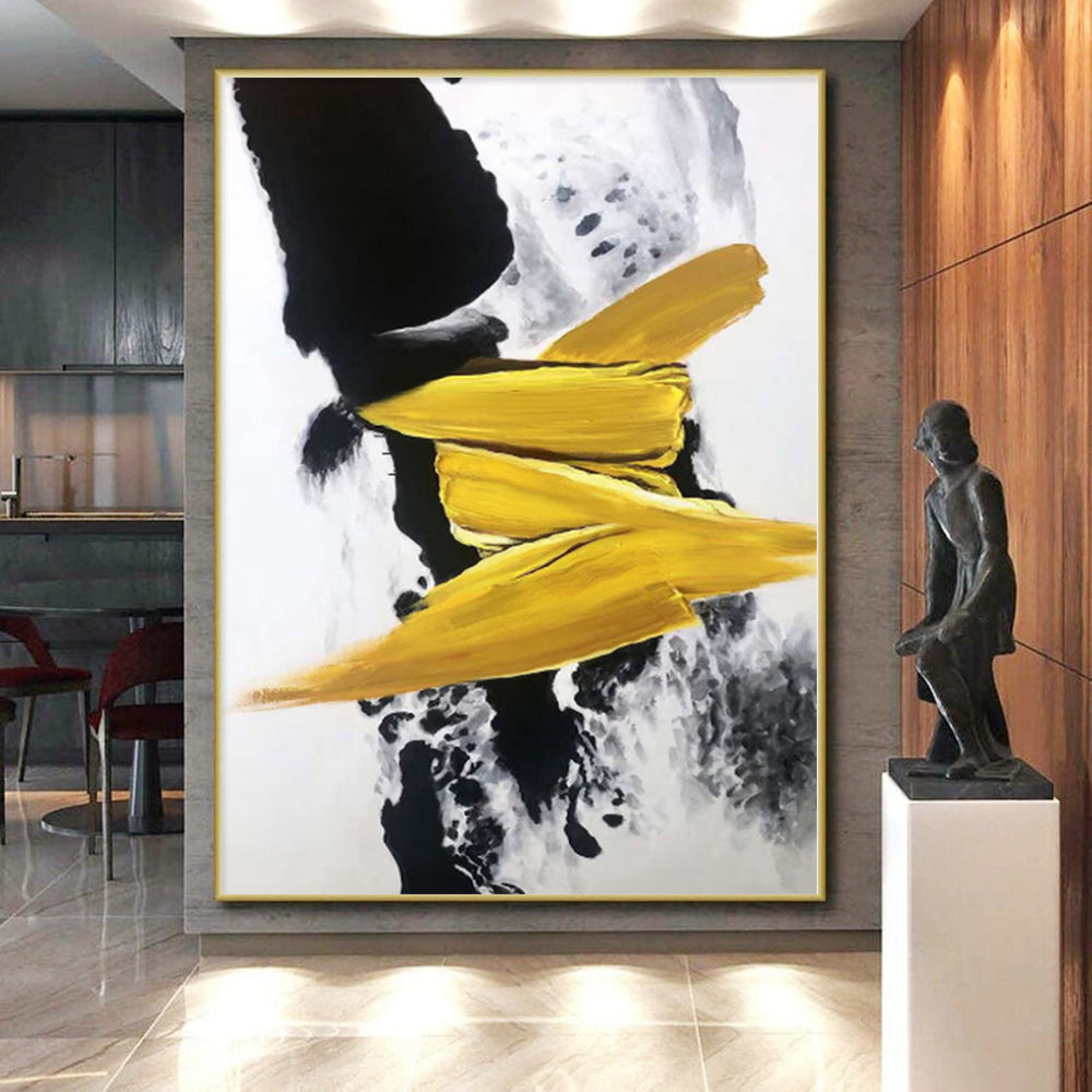 Giant Made-to-Order Abstract Painting for Living Room Archways