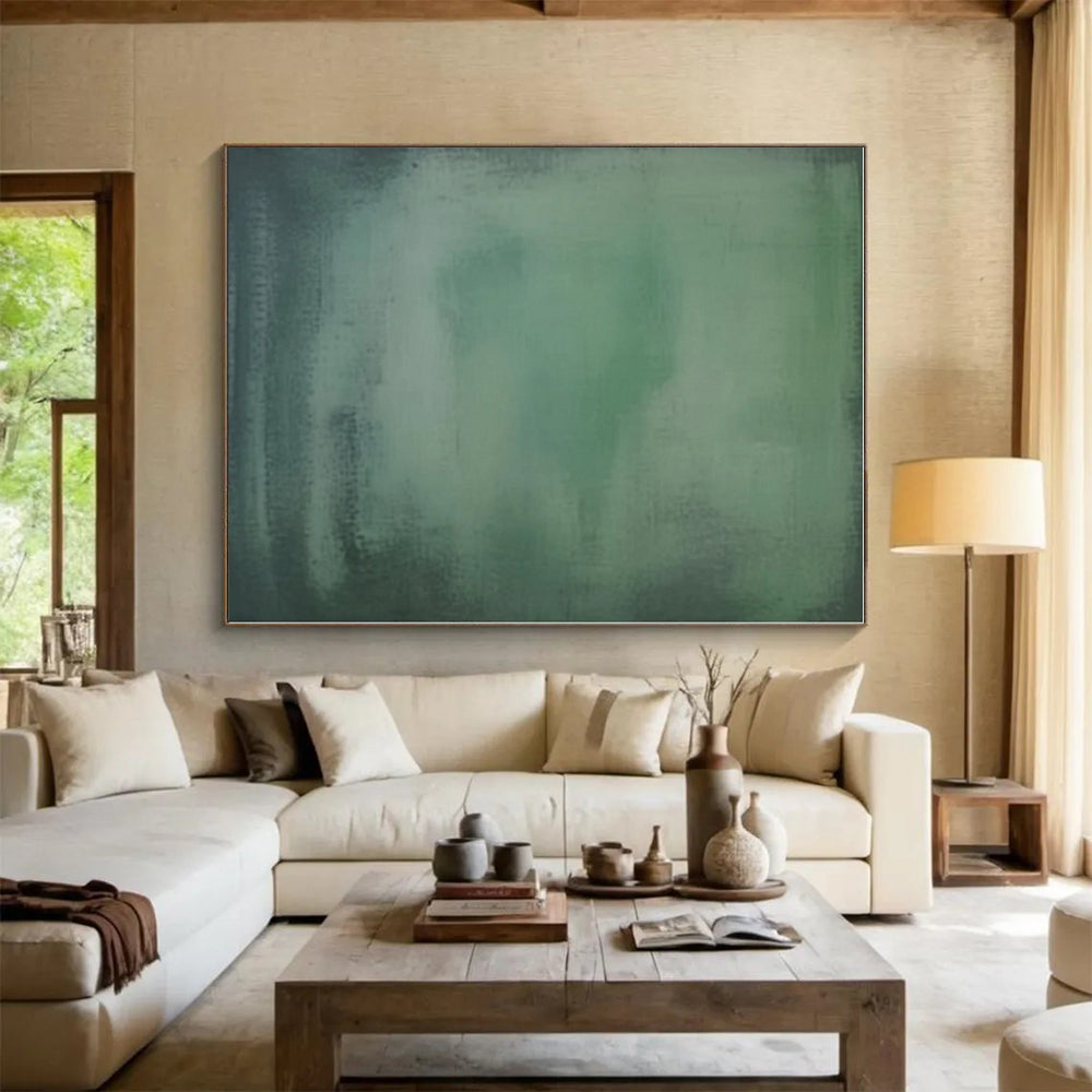 Custom Large-Scale Hand-Painted Abstract Canvas for Family Room Gathering Space LargeART0572