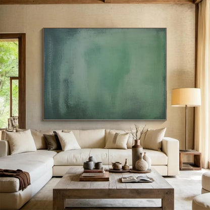 Custom Large-Scale Hand-Painted Abstract Canvas for Family Room Gathering Space LargeART0572