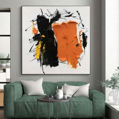 Made-to-Measure Colossal Hand-Painted Abstract Wall Art for Entryway Gallery Wall LargeART0607