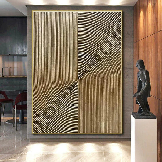 Large Modern Abstract Canvas for Conference Center Plenary Halls