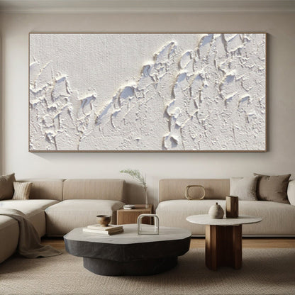 Extra-Gigantic Custom Hand-Painted Abstract Wall Art for Laundry Room Utility Wall