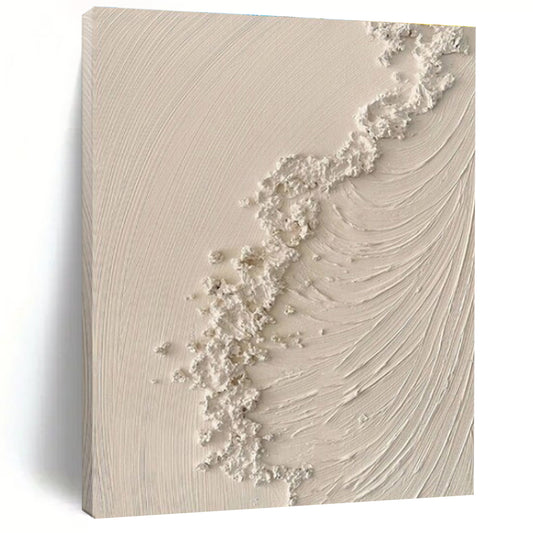 Monumental Abstract Canvas for Nursery Crib Soothing Background LargeART0681