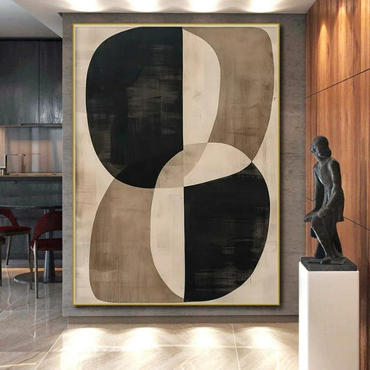 Vast Modern Abstract Wall Art for Event Catering Buffet Areas