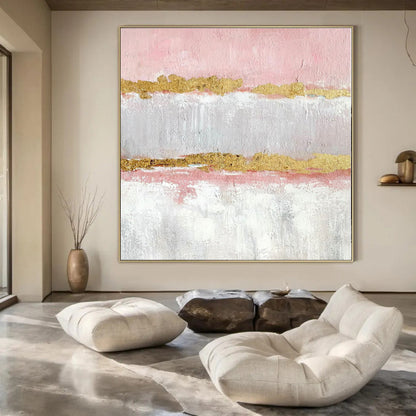 Giant Abstract Art for She Shed / He Shed Interiors - Made to Order Acrylic on Linen