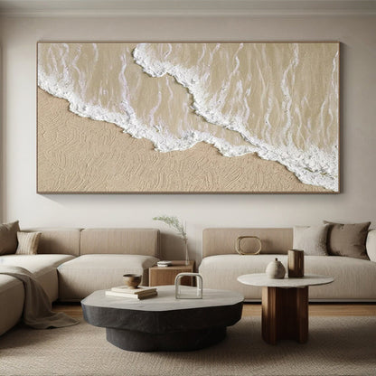 Large Custom Hand-Painted Abstract Canvas for Family Room Focal Point LargeART0662