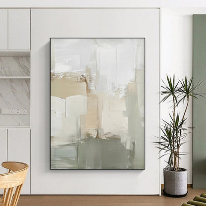 Colossal Custom Abstract Canvas for Pet Playpen Interior Wall