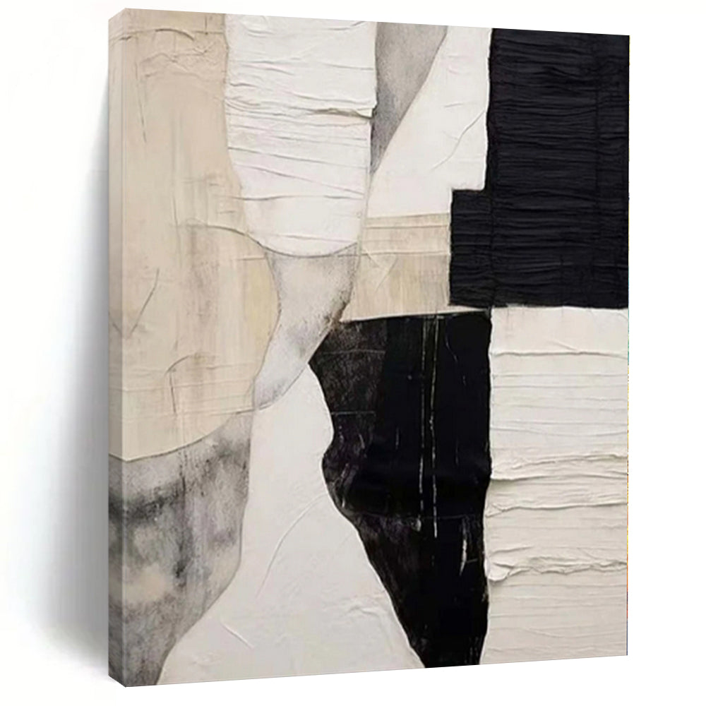 Grand Abstract Wall Decor for Bathroom Vanity Areas - Made to Order Mixed Media