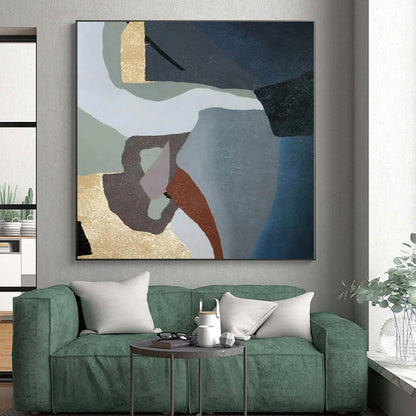 Mammoth Made-to-Order Abstract Canvas for Kitchen Breakfast Nook
