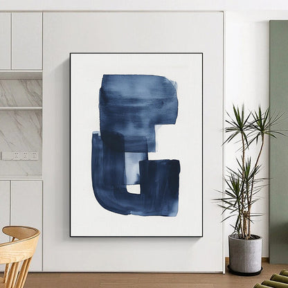 Huge Modern Abstract Canvas for Contemporary Home Craft Room Cutting Table Wall