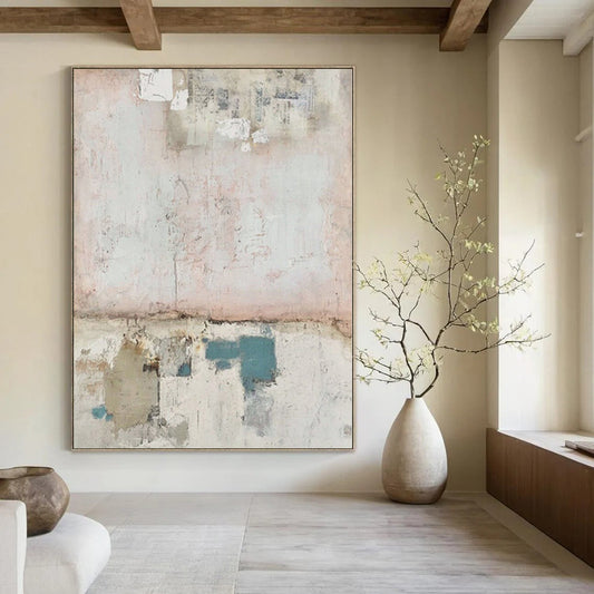 Grand Made-to-Order Abstract Canvas for Music Venue Foyers