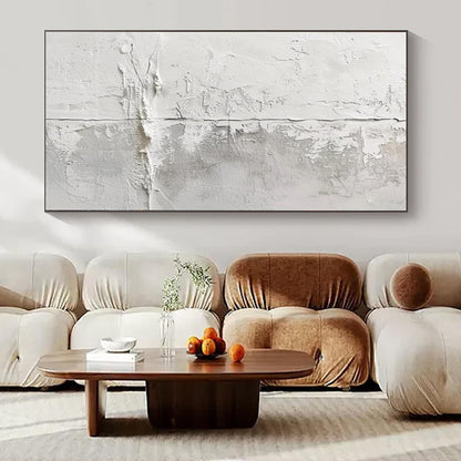 Oversized Hand-Painted Contemporary Abstract Mural for Boutique Hotel Rooftop Bars