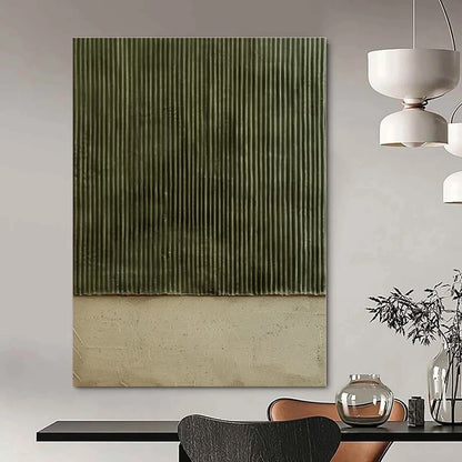 Oversized Hand-Painted Abstract Mural for Office & Hallway