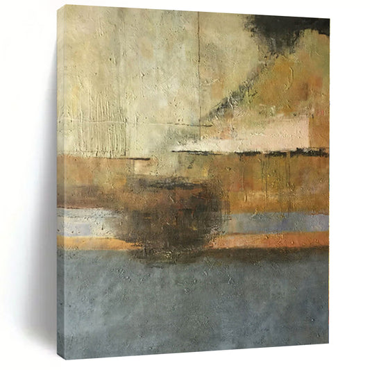 Oversized Custom Abstract Canvas for Pet Play and Rest Areas