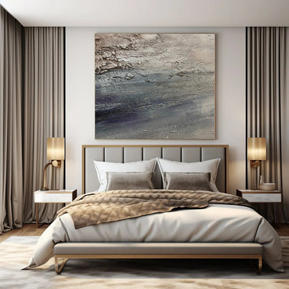 Grand Custom Abstract Canvas for Luxury Retail Store Windows