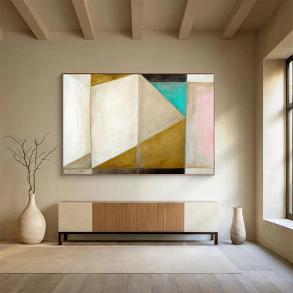 Theatrical Oversized Abstract Canvas for Living Room & Dining Room LargeART1779