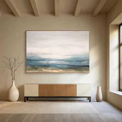 Gorgeous Large - Format Abstract Painting for Entryway & Living Room DKH174