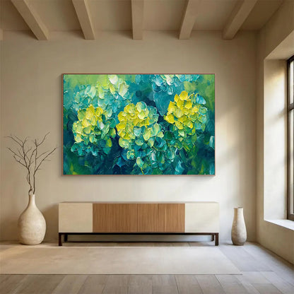 Original Hand - Painted Textured Large Abstract Creation for Charming Interiors DKH799