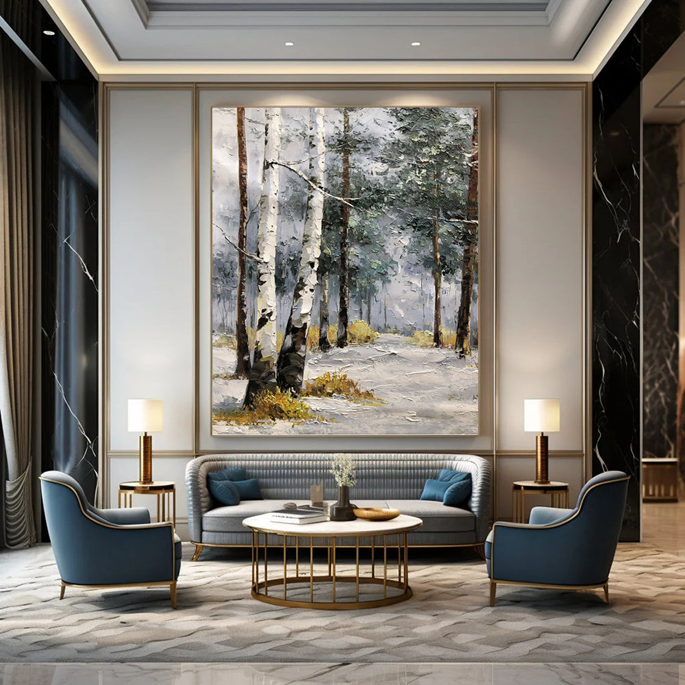 Playful Hand - Painted Textured Abstract for Bedroom & Bar DKH1283