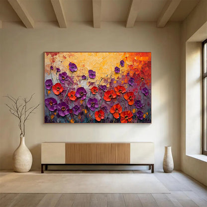 Whimsical Large Abstract Wall Decor for Bedroom & Office LargeART1765