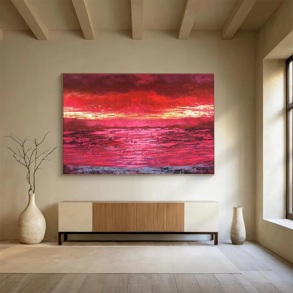 Striking Immense Abstract Artwork for Entryway & Office DKH191