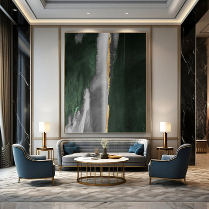 Grand Hand - Painted Textured Abstract Canvas for Bedroom & Bar DKH1203