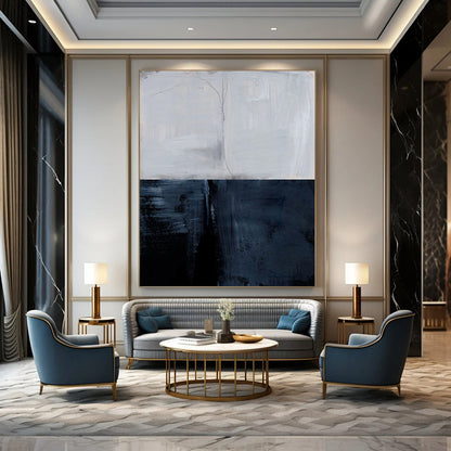 Handmade Large-Scale Abstract Paintings: Custom, Textured, and Captivating DTP206