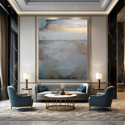 Large Handmade Abstract Art: Custom, Textured & Impressive DTP173