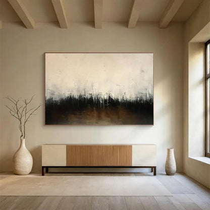 Bespoke Large - Format Abstract Painting for Dance School DKH048