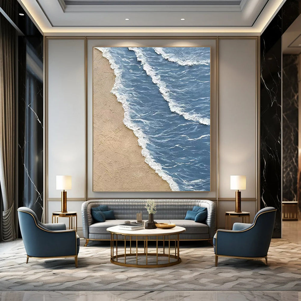 Handmade Big-Size Abstract Creations for Dining Room & Bar DTP333