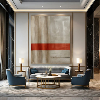 Giant Hand - Painted Custom Abstract Masterpiece for Bar and Hallway DTP007