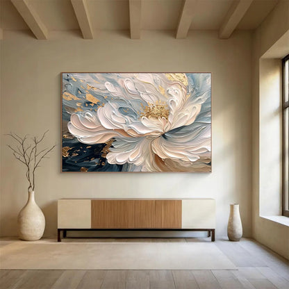 Large - Scale Hand - Painted Textured Abstract Painting for Aesthetic Enhancement DKH682
