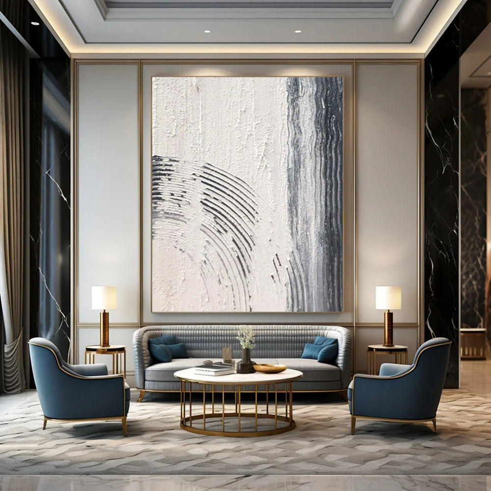 Big-Size Custom Abstract Paintings for Bedroom & Living Room DTP399