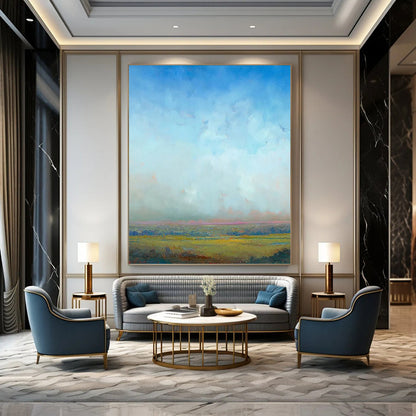 Modern Textured Abstract Mural for Office & Dining Room DKH0935