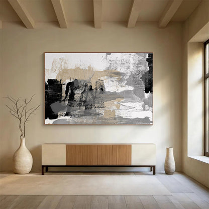 Giant Abstract Canvas for Bedroom & Entryway DKH448
