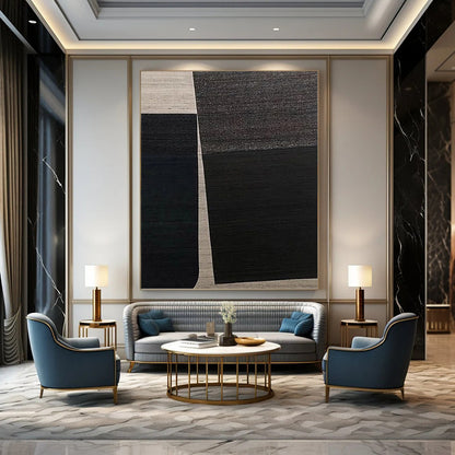 Dazzling Hand - Painted Textured Canvas Art for Living Room & Entryway DKH1114