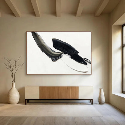 Sophisticated Large Abstract Artwork with Refined Textural Details for Living Room & Hotel Lobby DKH910