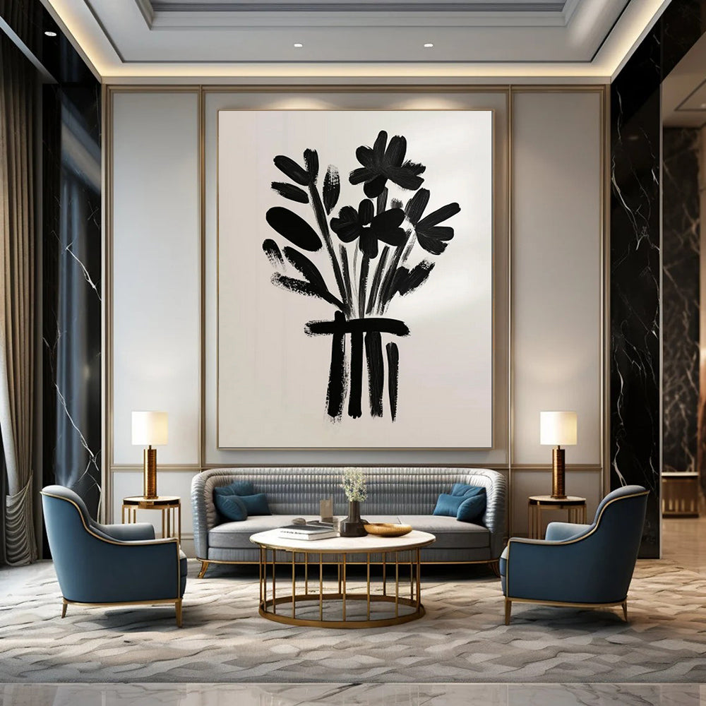 Modern & Stylish Abstract Canvas Art for Office & Bar LargeART2042