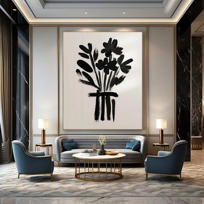 Modern & Stylish Abstract Canvas Art for Office & Bar LargeART2042