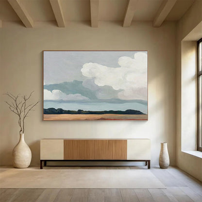 Enormous Original Textured Hand - Rendered Abstract Wall Art for Dramatic Interiors DKH793