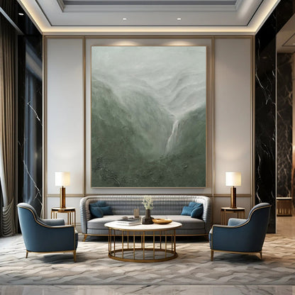 Extra - Colossal Hand - Painted Custom Abstract Work (with Unique Textures), for Hallway and Bar DKH1490